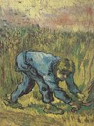 Vincent Van Gogh Reaper with Sickle (nn04) Spain oil painting artist